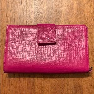 Pink Wallet with tons of functionality